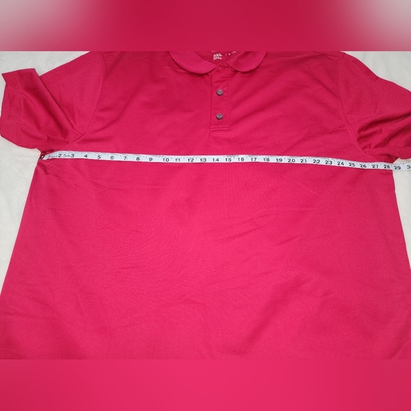 Reebok Pink Polo Shirt Vibrant Style - Picture 6 of 7